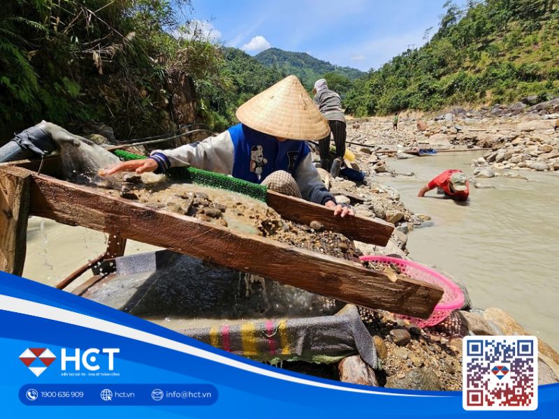 Thực trạng khai thác vàng ở Việt Nam Thực trạng khai thác vàng ở Việt Nam