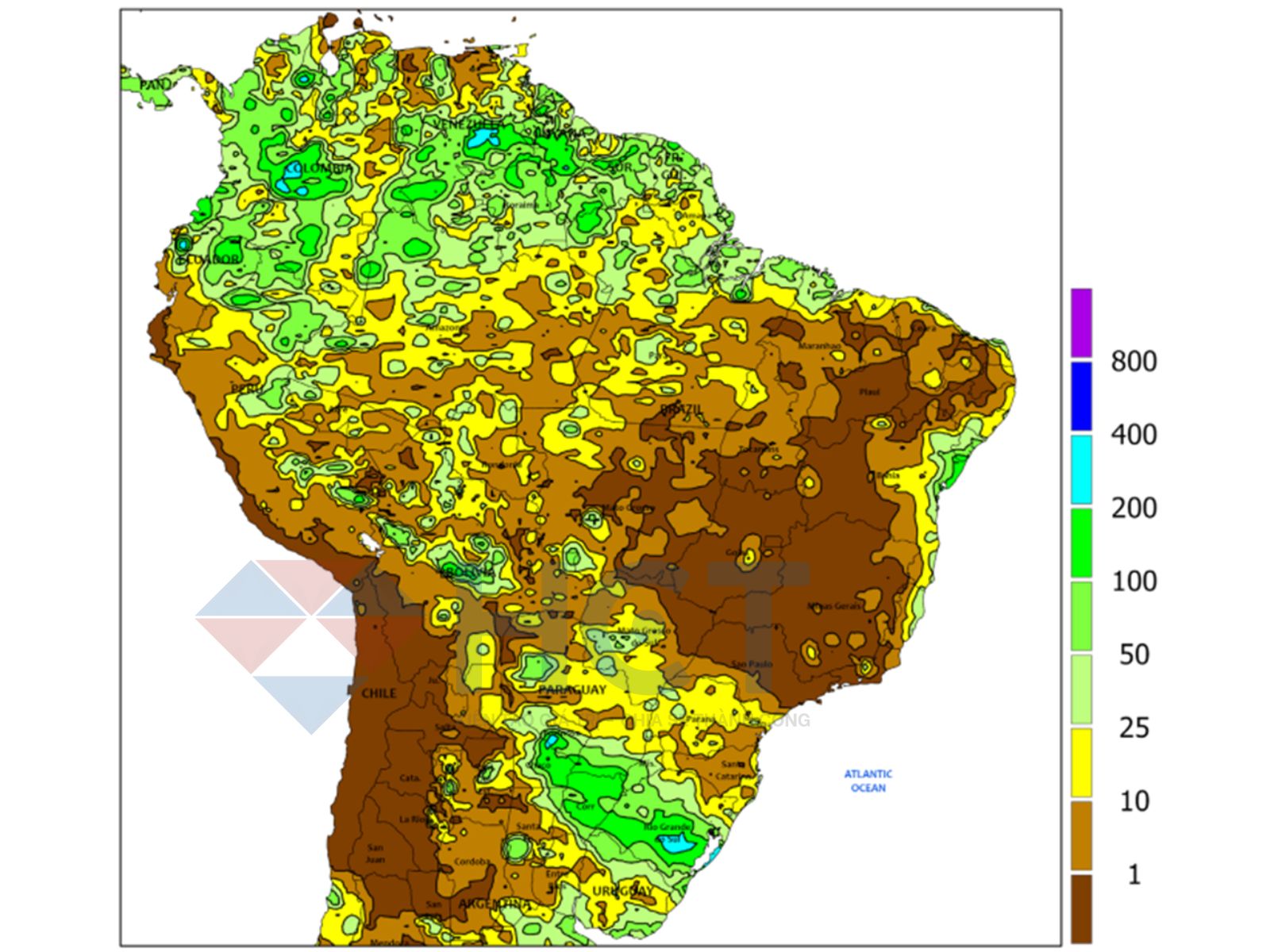 Tình hình thời tiết tại Brazil