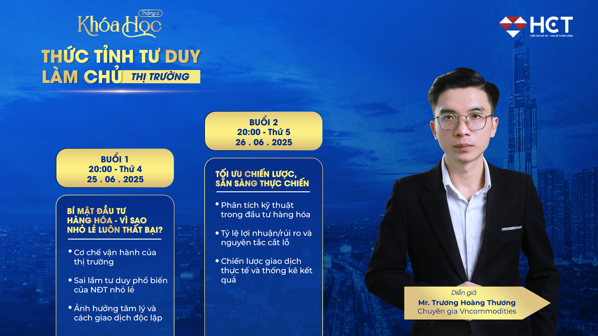 Khóa học Thức tỉnh tư duy - Làm chủ thị trường Khóa học Thức tỉnh tư duy - Làm chủ thị trường