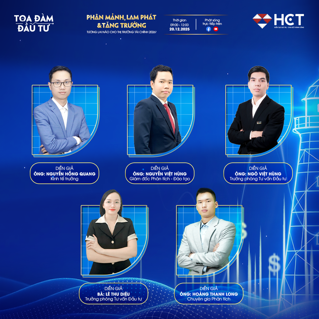 Đội ngũ diển giả cho tọa đàm