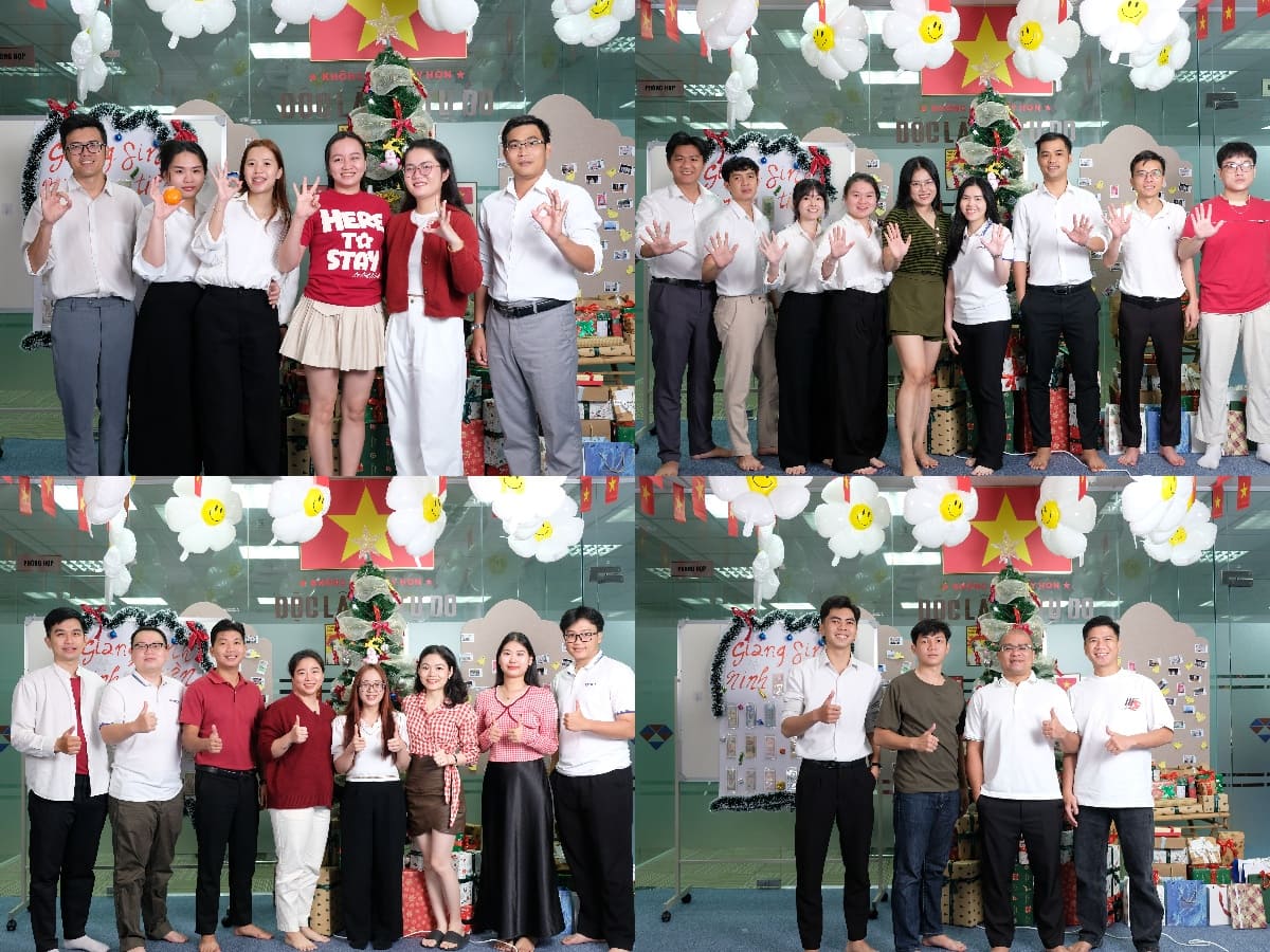 Hội sở Hồ Chí Minh chào đón Giáng sinh