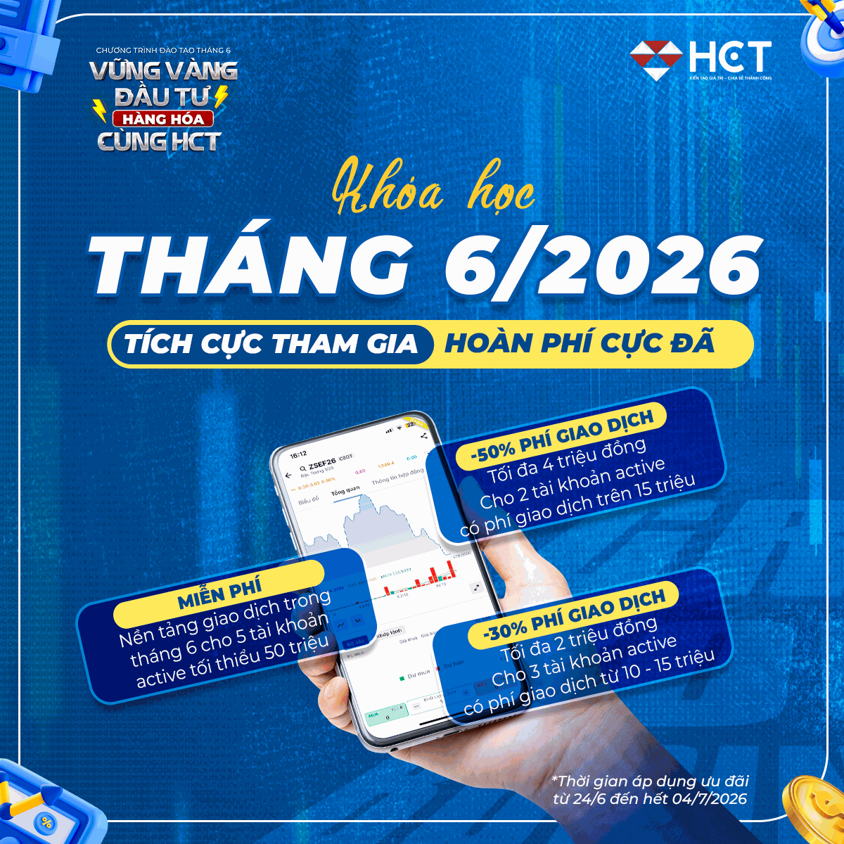 Chương trình ưu đãi khóa học tháng 6 Chương trình ưu đãi khóa học tháng 6